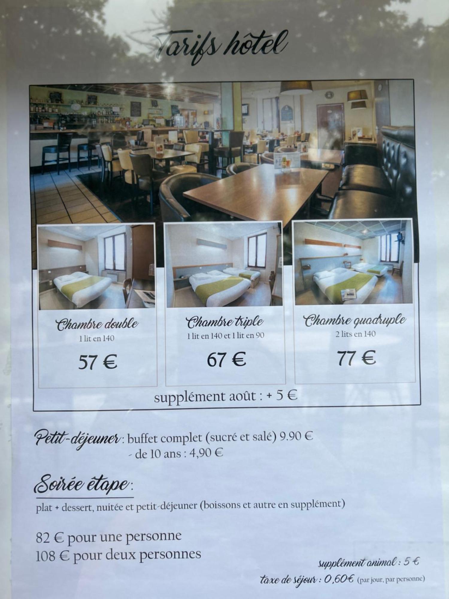 Hotel De La Gare Sévérac-le-Château Zewnętrze zdjęcie